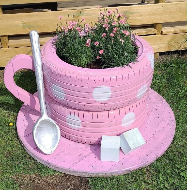 Tire Planter